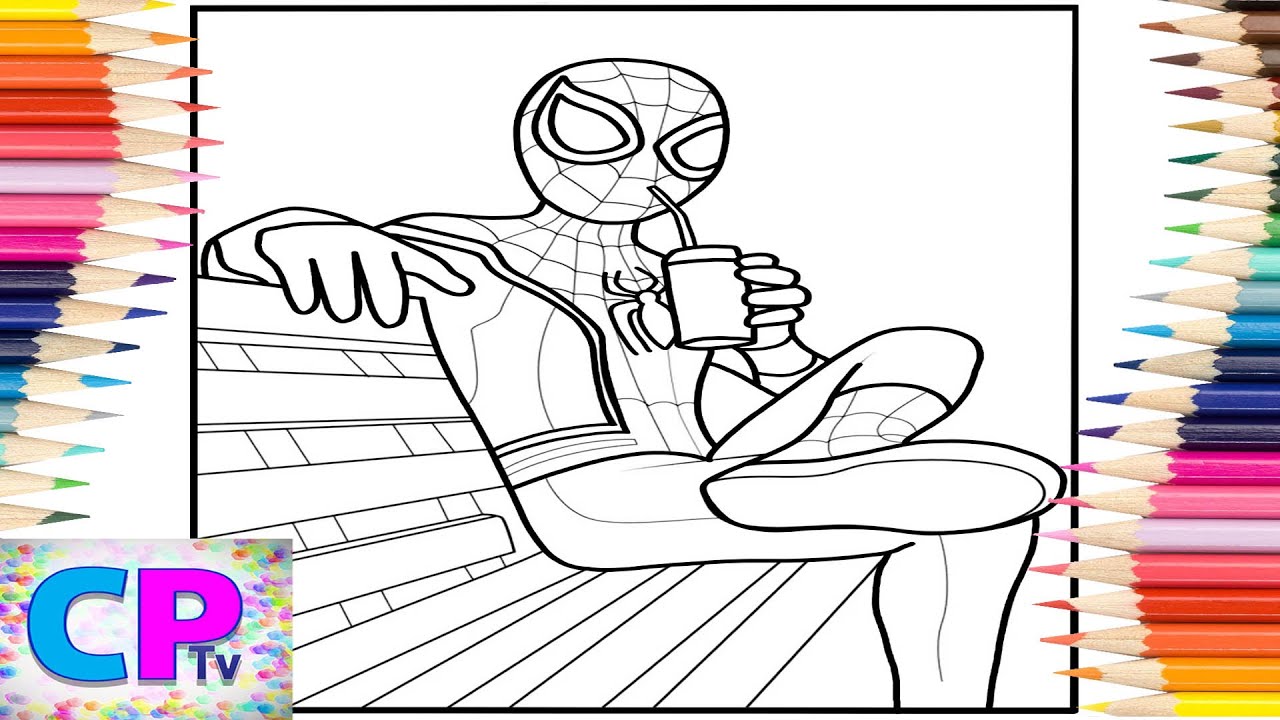 Play: Spider-Man colouring pages: a quiet screen-watch for little hands
