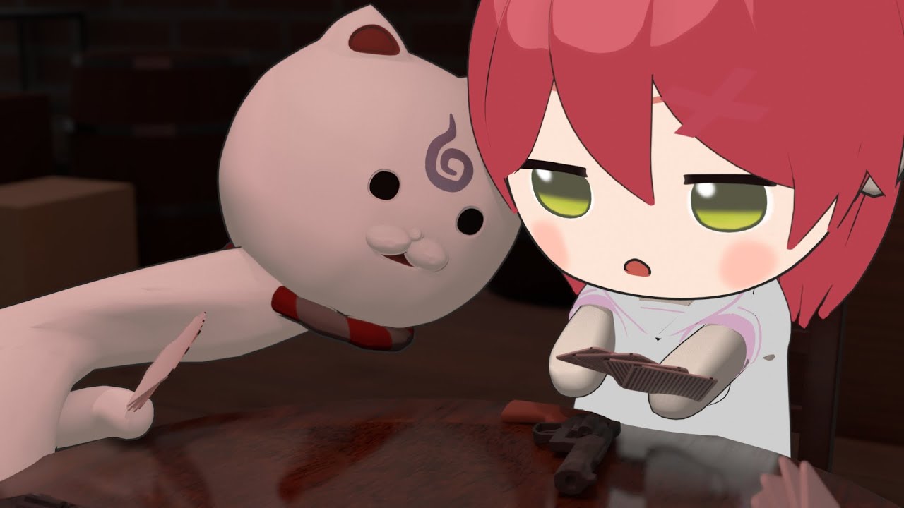 ウソを見破られるみこち【さくらみこ/ホロライブ切り抜き】【3Dアニメ】