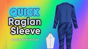 Master the Perfect Raglan Sleeve – Easy Pattern Cutting Tutorial