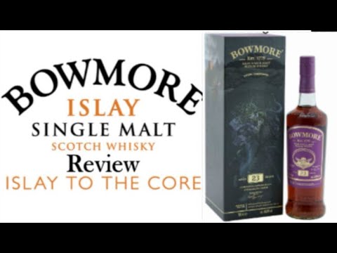 Bowmore 23 year old lovers transformed - review - YouTube