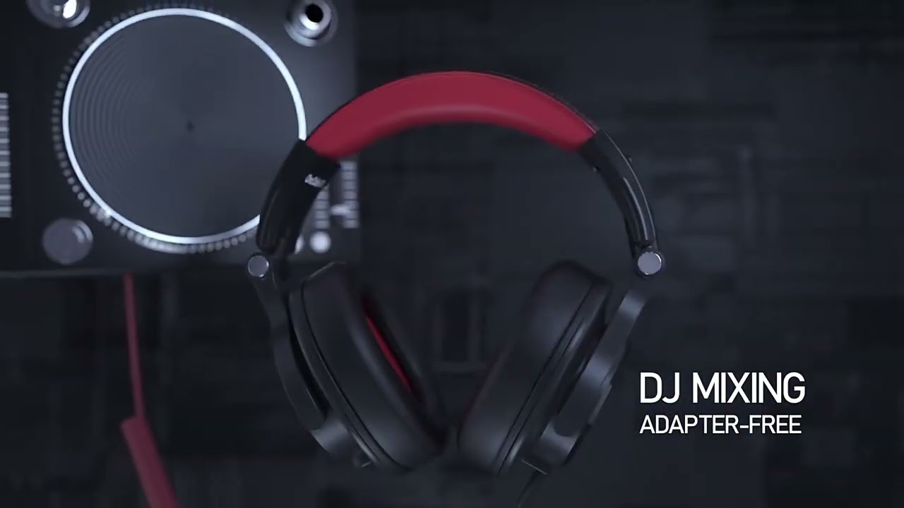 Oneodio A71 Wired Over Ear HiFi Headphones With Mic Studio DJ