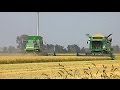 John Deere S660i - John Deere 9780i CTS mietitura riso / rice harvest 04/10/2014