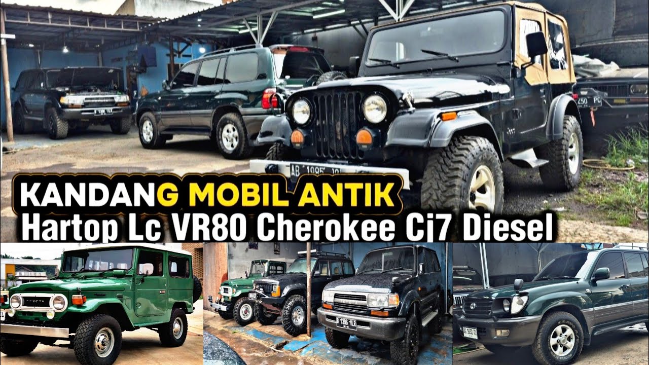 Gudang Mobil Bekas Rare Antik Nih Harga Jauh Lebih Murah Speck Siap Trabas Vx R Solar Cj7 Hartop