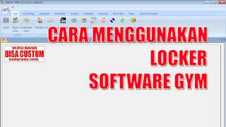 CARA MENGGUNAKAN LOCKER SOFTWARE GYM screenshot 3