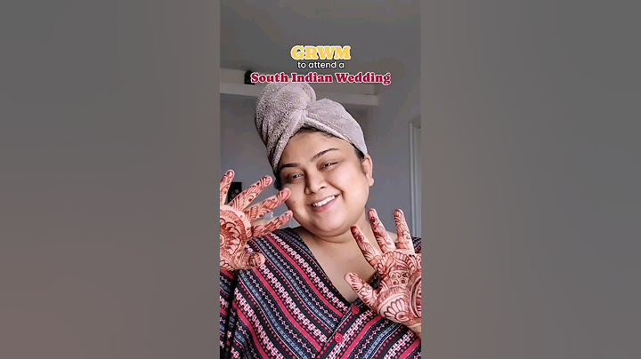 GRWM to Attend a SOUTH-INDIAN WEDDING in a KANJEEVARAM SAREE #grwm #silksaree #sareelove #wedding