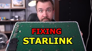 FIXING a Broken Starlink (I HOPE) - I think I voided my warranty in the last video - Sorry SpaceX!