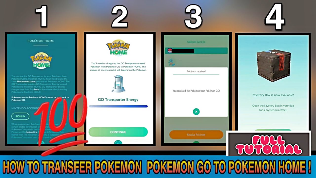 How To Transfer Pokemon Pokemon Go To Pokemon Home Get Free Mystery