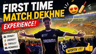 My First IPL Match Experience in World Biggest Stadium 🔥