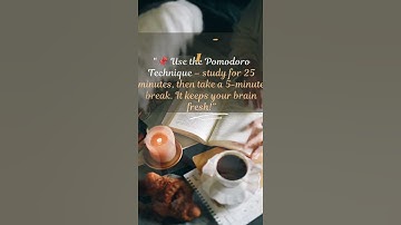 “3 easy study hacks to stay focused and boost productivity! 📚 #StudyHacks #FocusTips #StudentLife