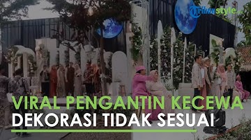 Viral Kisah Pengantin Wanita Kecewa dengan Dekorasi Pernikahan, Padahal Sudah Bayar Rp 33 Juta