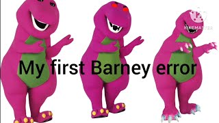 My first Barney error