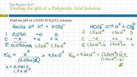 16.9 Polyprotic Acids