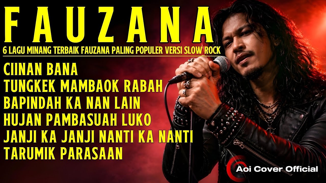 FAUZANA FULL ALBUM 2026 🔥 6 Lagu Minang Terbaik & Paling Populer Versi Slow Rock Terbaru