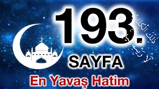 Kuran 193. sayfa / Tevbe Suresi 8. sayfa / yavaş okuyuş 10. cüz 193. sayfa / ok takipli 193. sayfa