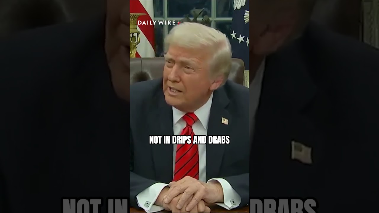 Trump warns Hamas that "all hell is going to break out"