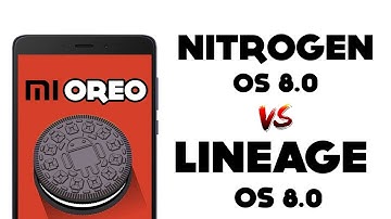 NItrogen OS 8.0 vs Lineage OS 15 Antutu & Boot Time Comparison Redmi note 4