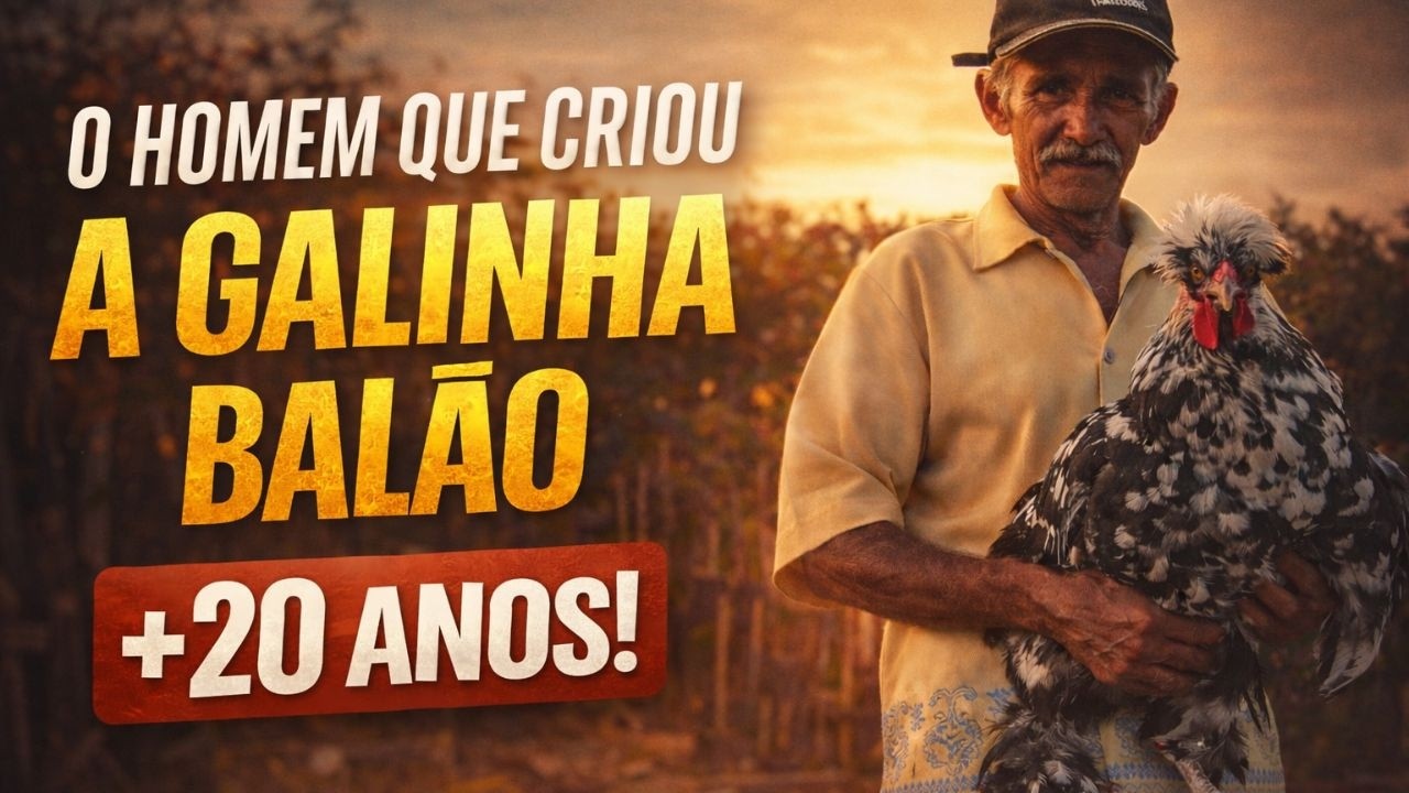 O CRIADOR MAIS ANTIGO DA GALINHA BALÃO REVELOU TUDO! (História de 40+ anos)