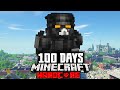 We Survived 100 Days in Fallout in Minecraft... Here&#39;s What Happened