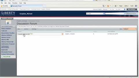 Sharepoint How to Create and Reply to a Discussion Forum