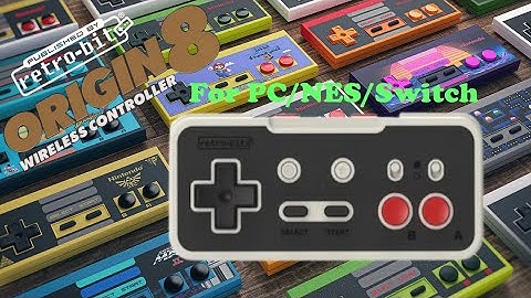 Retro-Bit Origin8 2.4 GHz Wireless Controller