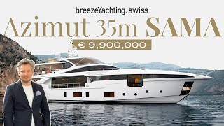 € 9'900'000 - 2017 Azimut 35m SAMA yacht for sale