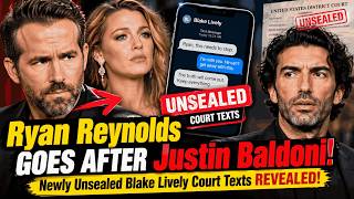 1. Ryan Reynolds GOES AFTER Justin Baldoni! Newly Unsealed Blake Lively Court Texts REVEALED!