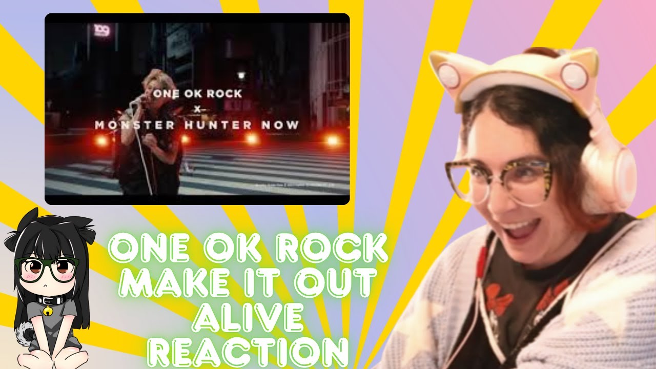 ONE OK ROCK × Monster Hunter Now - "Make It Out Alive" Music Video REACTION