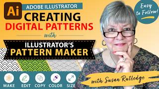 Creating Digital Patterns with Illustrator's Pattern Maker
