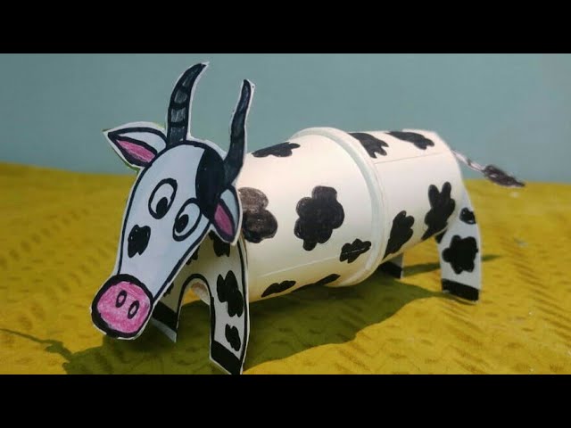 CapCut_Paper animal cow