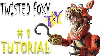 Как слепить Твистед Фокси ФНАФ из пластилина Туториал 1 Twisted Foxy from clay Tutorial 1 Как слепить Твистед Фокси ФНАФ из пластилина Туториал 1 Twisted Foxy from clay Tutorial 1