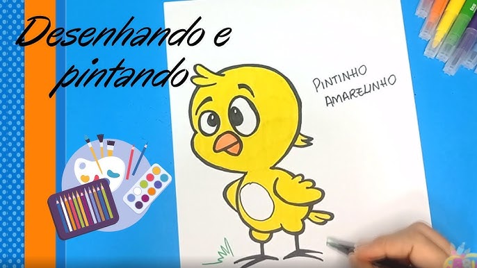 COMO DESENHAR A GALINHA PINTADINHA /// HOW TO DRAW PAINTED CHICKEN 