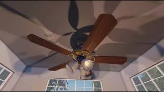 42" Hampton Bay Bridgeston Ceiling Fan