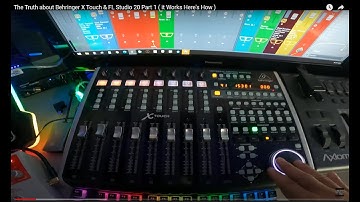 The Truth about Behringer X Touch & FL Studio 24 Part 1 ( it Works Here