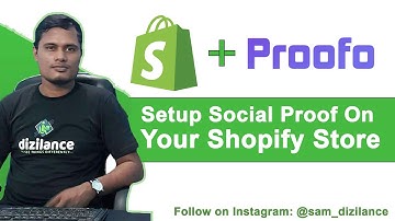 Setup social proof notification on Shopify Store