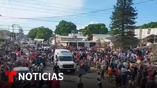 Luto en Tamaulipas tras colapso del techo de una iglesia | Noticias Telemundo