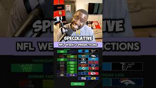 I PREDICTED EVERY NFL WEEK 2 GAME IN UNDER 100 SECONDS… 😳🏈