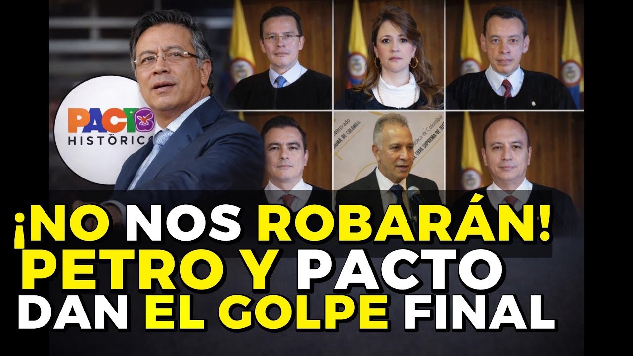 ¡ALERTA! PETRO Y PACTO DAN GOLPE FINAL. ¡NO NOS ROBARAN! PILAS CON ESTOS CONGRESISTAS. ¡SUS CARAS! 