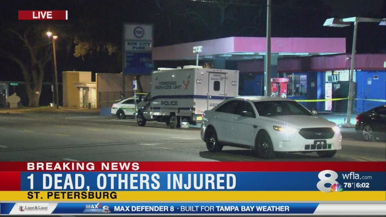 Police: Man dead, 2 injured in St. Pete shooting - YouTube