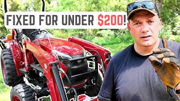 TYM Tractor Problem - How To Fix It CHEAP