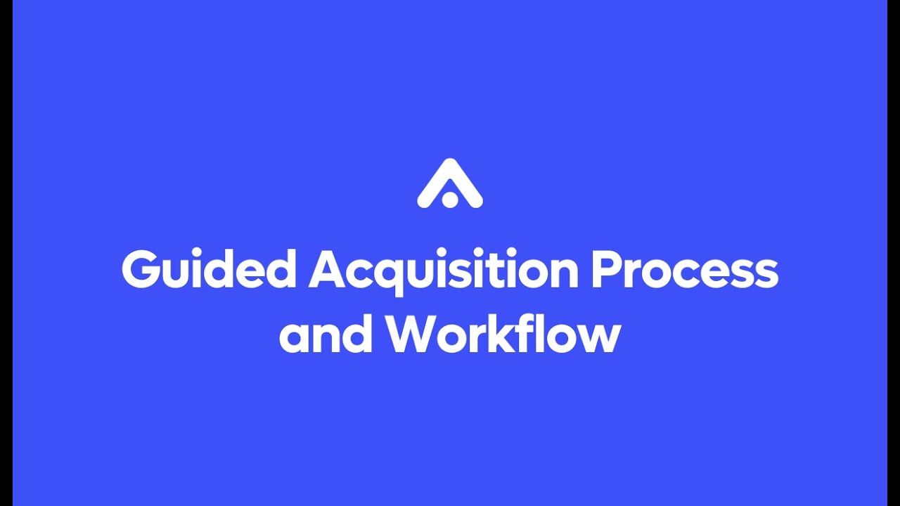 Acquire.com - Guided Acquisition Process (Launching June 7th)