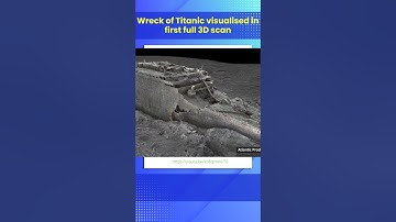 wreck of #titanic visualised in first full 3d scan