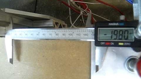 homemade cnc emc linux cnc x axis accuracy test.avi