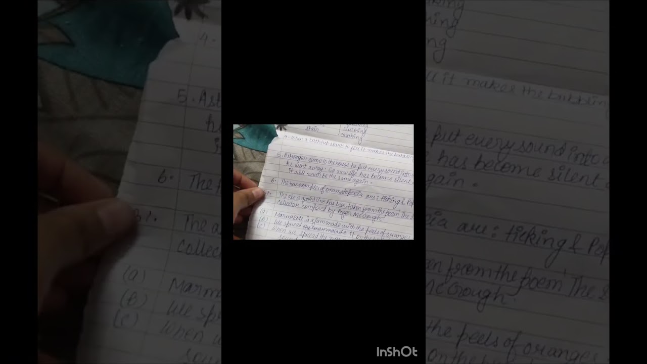 The Sound collector questions and answer