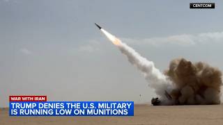 Trump denies the U.S. military is running low on munitions