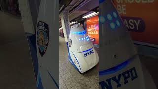 New York. Robot policeman