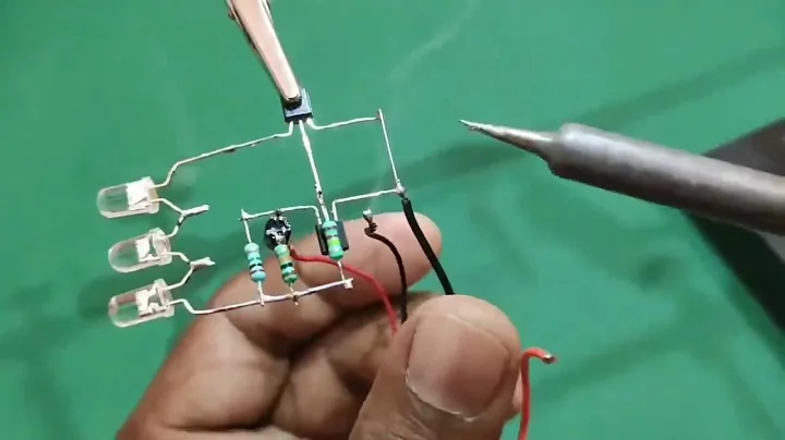 Top 5 Elctronic Project with Bc547 Transistor, Tri AC, RGB LED, Photo Diode