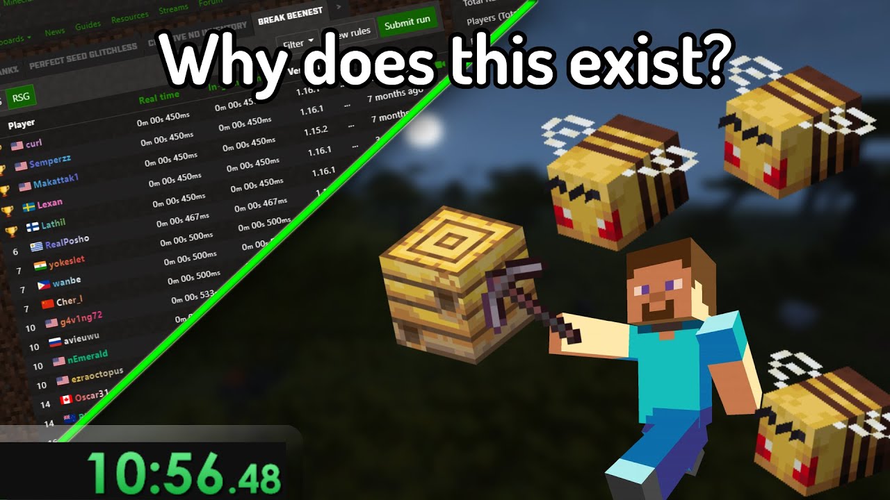 Speedrunning The WEIRDEST Minecraft Category EVER