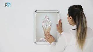 Snap Poster Frame – 1 25 inch Profile Round Corner Introduction