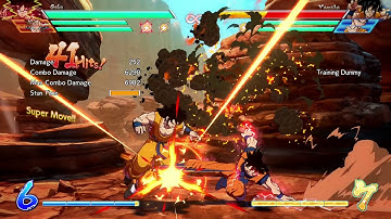 DBFZ Combo Dumpster: Base Goku solo kaioken tod (revised with 1.15)