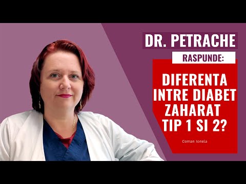 Video: Diferența Dintre Diabetul Zaharat De Tip 1 și Tipul 2